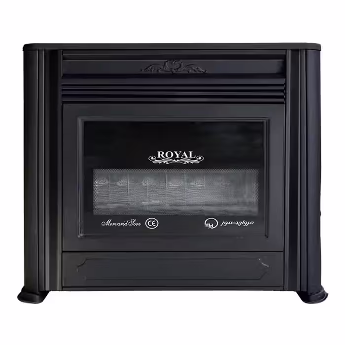 بخاری گازی مروارید سوز شرق طرح Royal مدل 12000