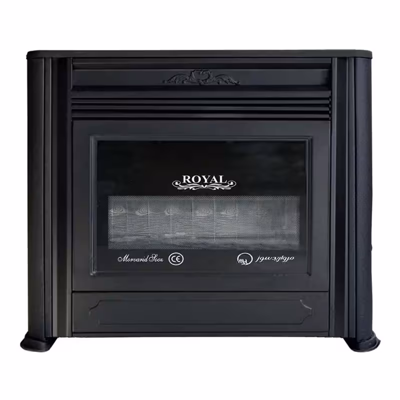 بخاری گازی مروارید سوز شرق طرح Royal مدل 12000