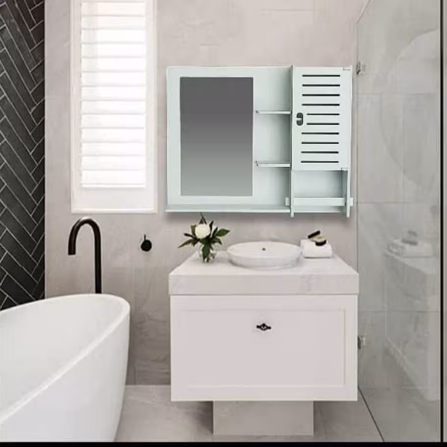 آینه سرویس بهداشتی 