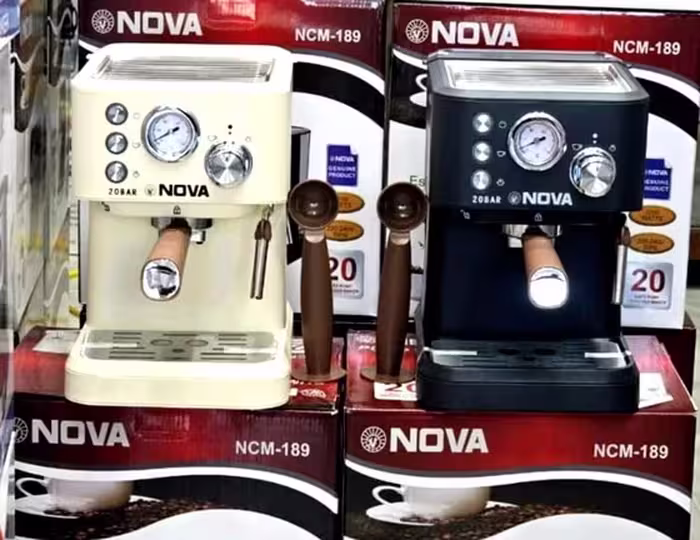 اسپرسو و قهوه ساز 2200 وات نوا اسپرسوساز مدل NOVA NCM-189