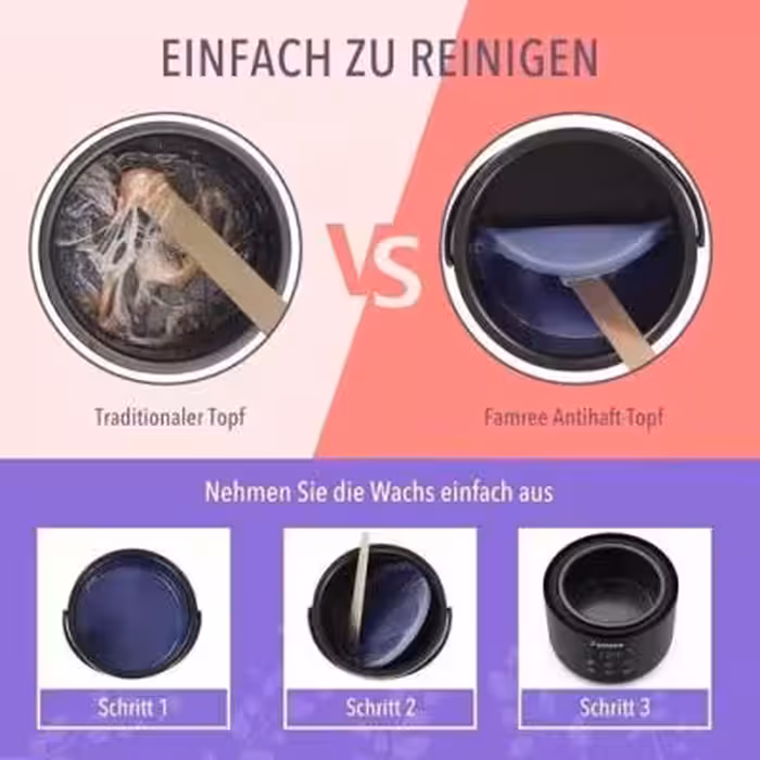 دستگاه وکس حرفه ای اورجینال برند Famree