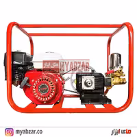 سمپاش زنبه ای موتور طرح هوندا 6.5 با پمپ 45 بار مشکی طرح رینو