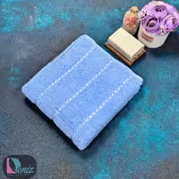 حوله دستی تانیا رنگ آبی روشن
