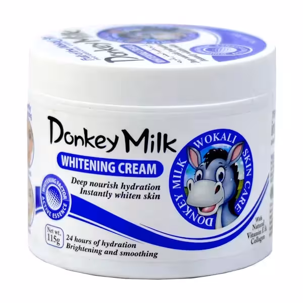 مشخصات، خرید و قیمت کرم روشن کننده و آبرسان پوست وکالی Wokali مدل Donkey Milk ⭐️ ویان مارکت