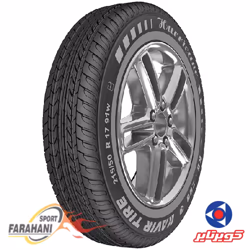 لاستیک کویر تایر سایز 215/50ZR17 مدل Hurricane KB200