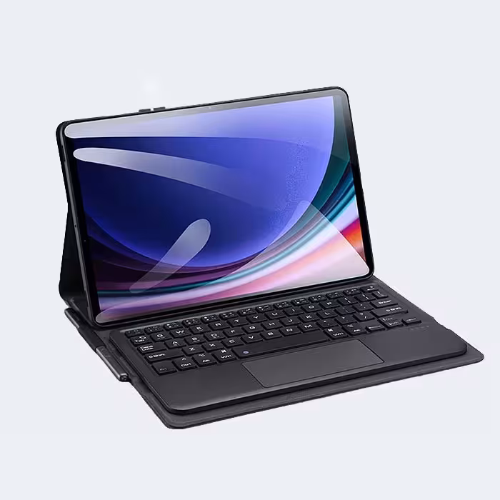 کیف کیبورددار دوکس دوکیس مدل TK تبلت سامسونگ Galaxy Tab S9 FE Plus / S9 Plus ( دارای یک ایراد جزئی )