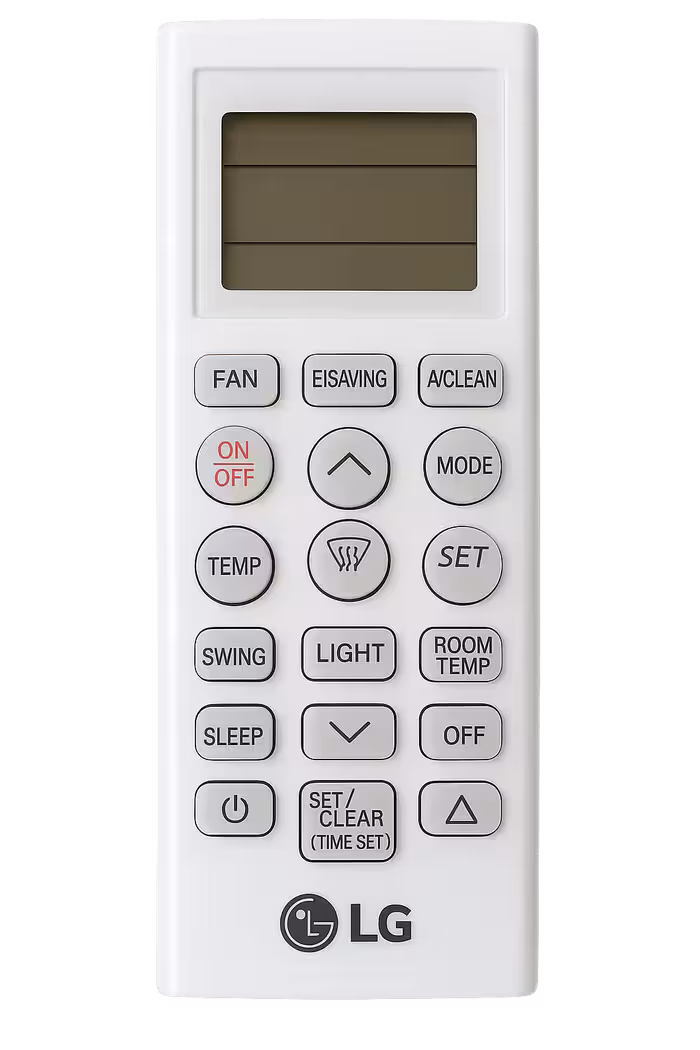 ریموت کنترل کولر گازی ال‌جی مدل سری Inverter