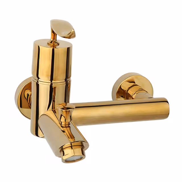 شیر حمام راسان مدل پالادیوم طلایی