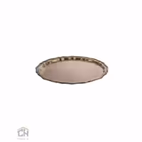 سینی برنجی گرد بزرگ گلدکیش مدل GK892224