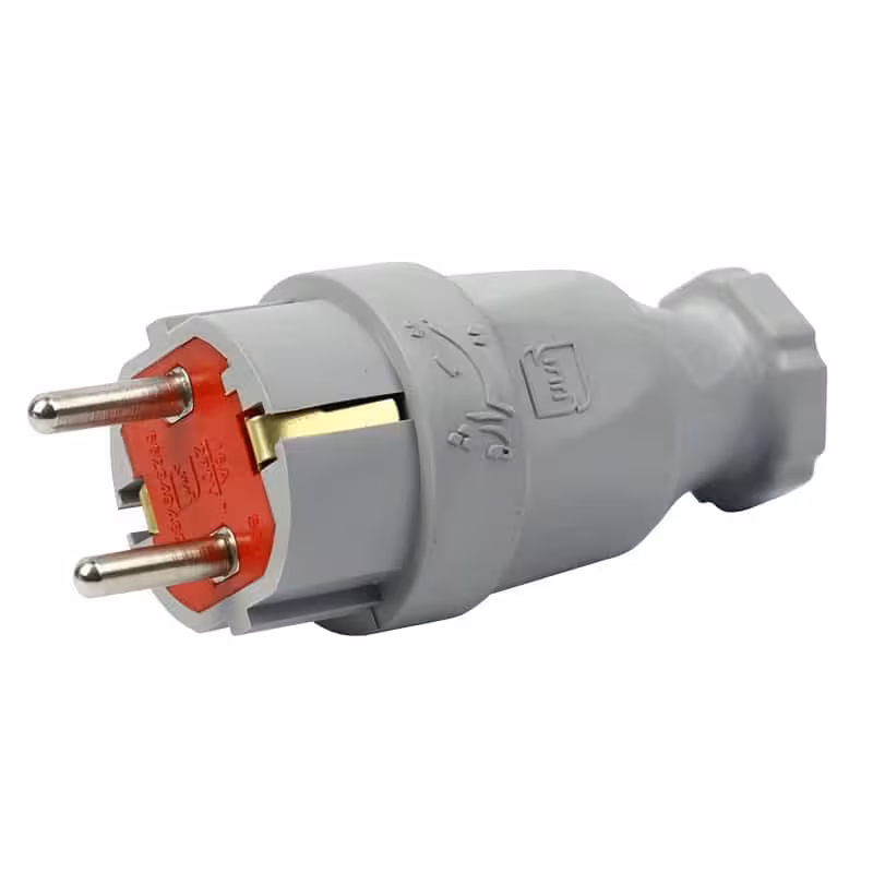 دوشاخه برق صنعتی ارت دار تیراژه S31
