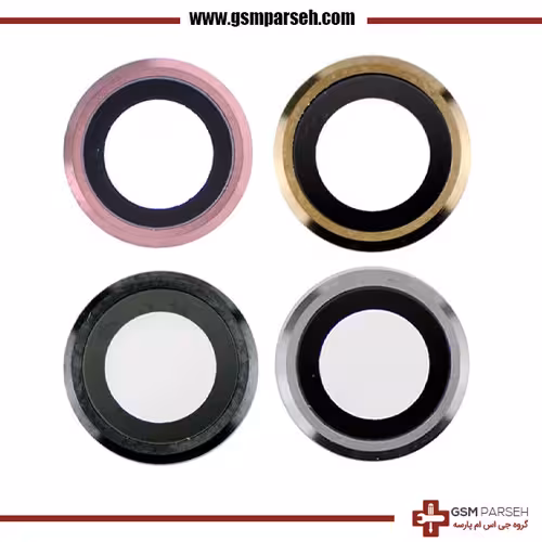 شیشه دوربین آیفون 6S (با فریم)