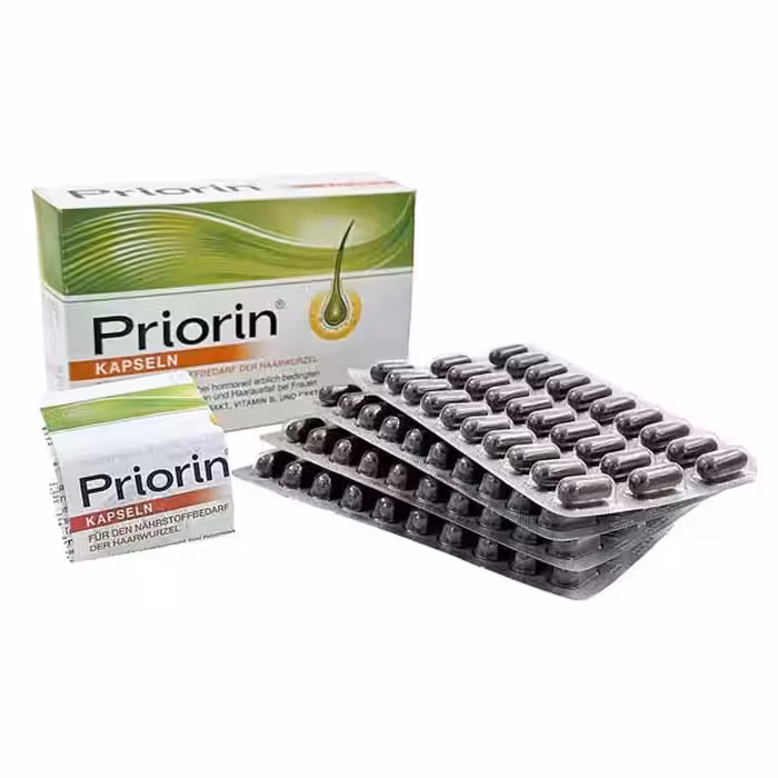 قرص تقویت کننده و ضد ریزش مو پریورین priorin
