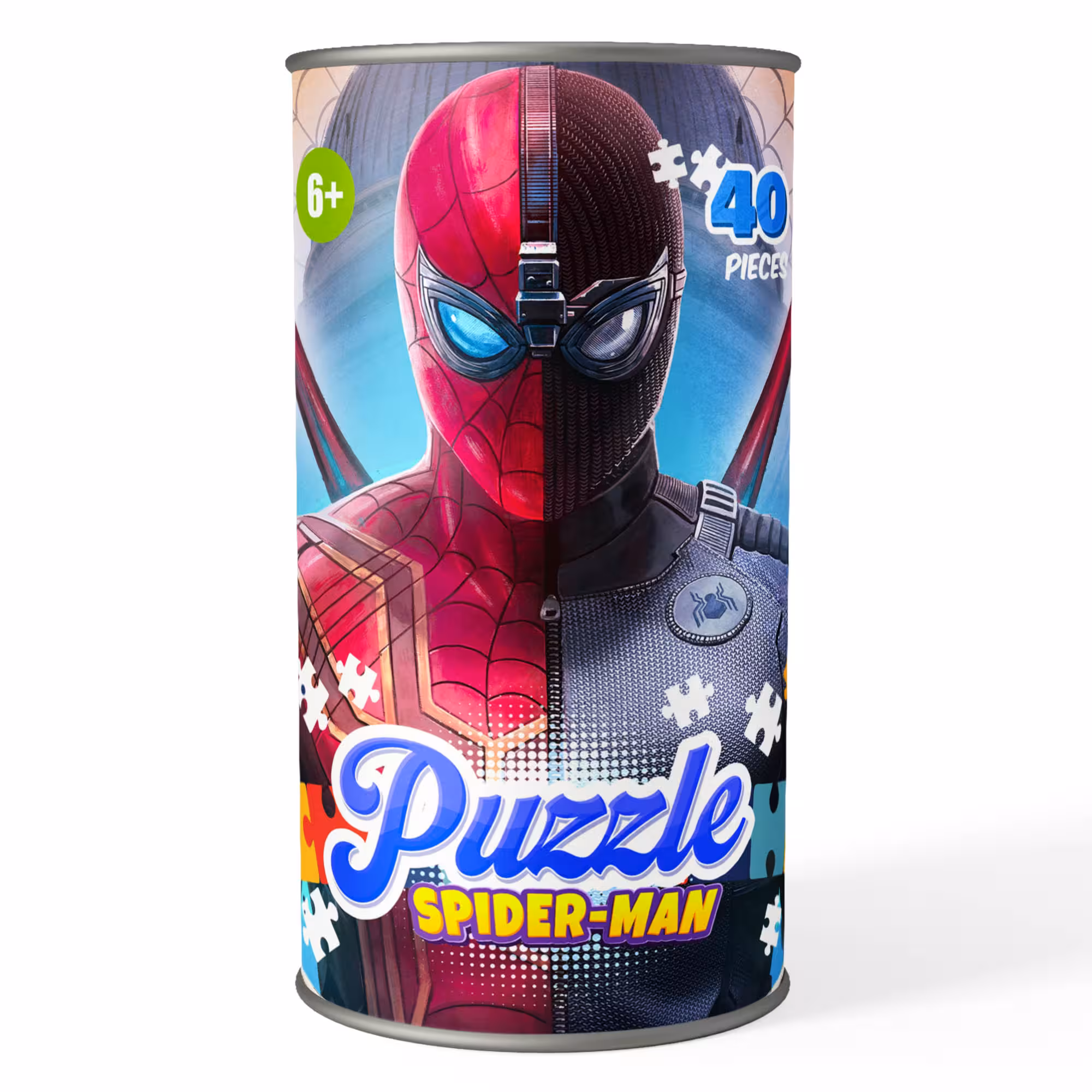 پازل 40 تکه کارتون مرد عنکبوتی