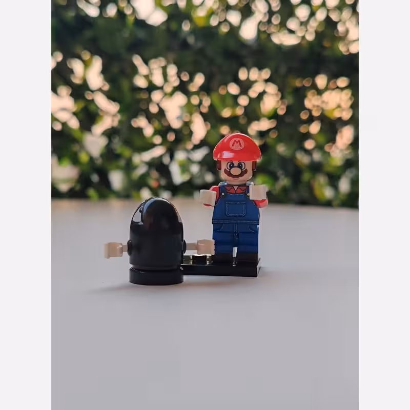 لگو مینی فیگور ماریو قارچی با موشک وارداتی
