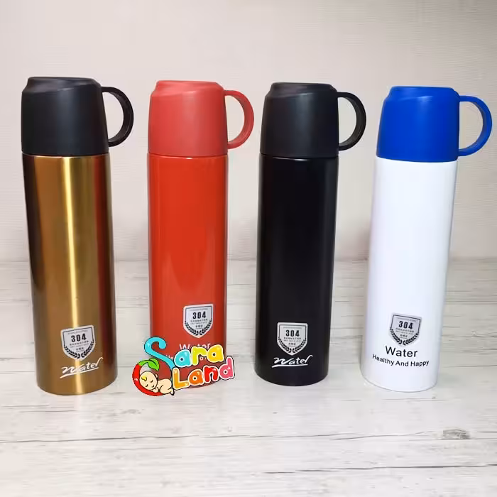 فلاسک لیوان دار نوزاد مدل Water ظرفیت 500 میلی لیتر