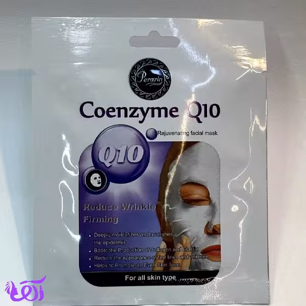 ماسک ورقه ای صورت پرارین مدل coenzyme Q10
