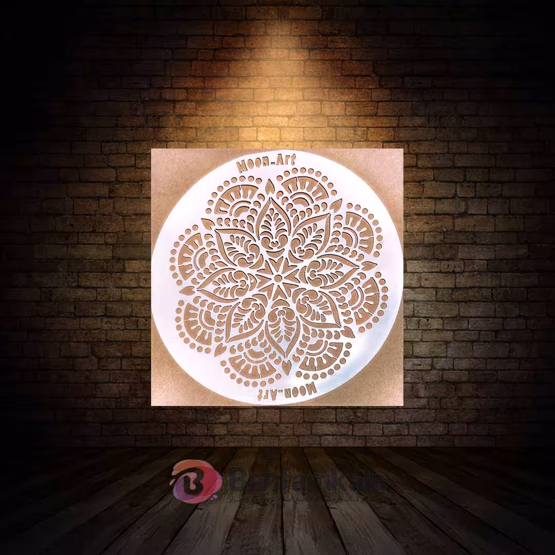 شابلون استنسیل ابعاد 20*20 کد D2