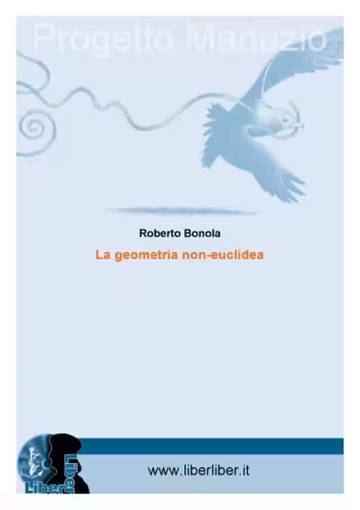 خرید و دانلود نسخه کامل کتاب La geometria non-euclidea: esposizione storico-critica del suo sviluppo