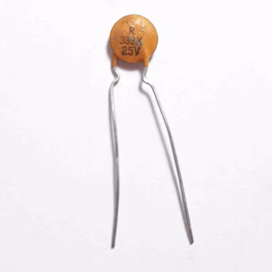 خازن سرامیکی 33nF 25V ±10% (بسته 10 عددی)