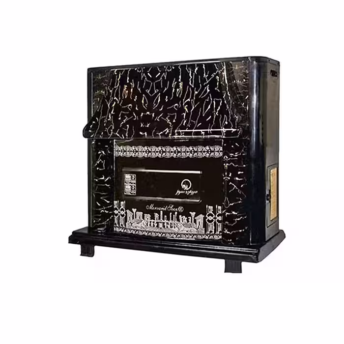 بخاری گازی 15000 مرواریدسوز طرح شومینه ارشیا