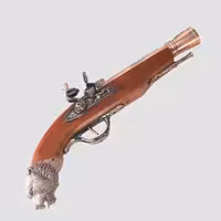 فندک طرح تپانچه مدل 555