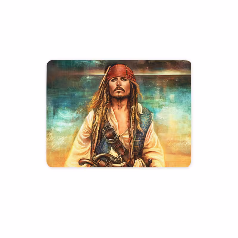 پد موس - پد ماوس چیتوکالا چیتوکالا 3 مدل jack sparrow کد cfp1219