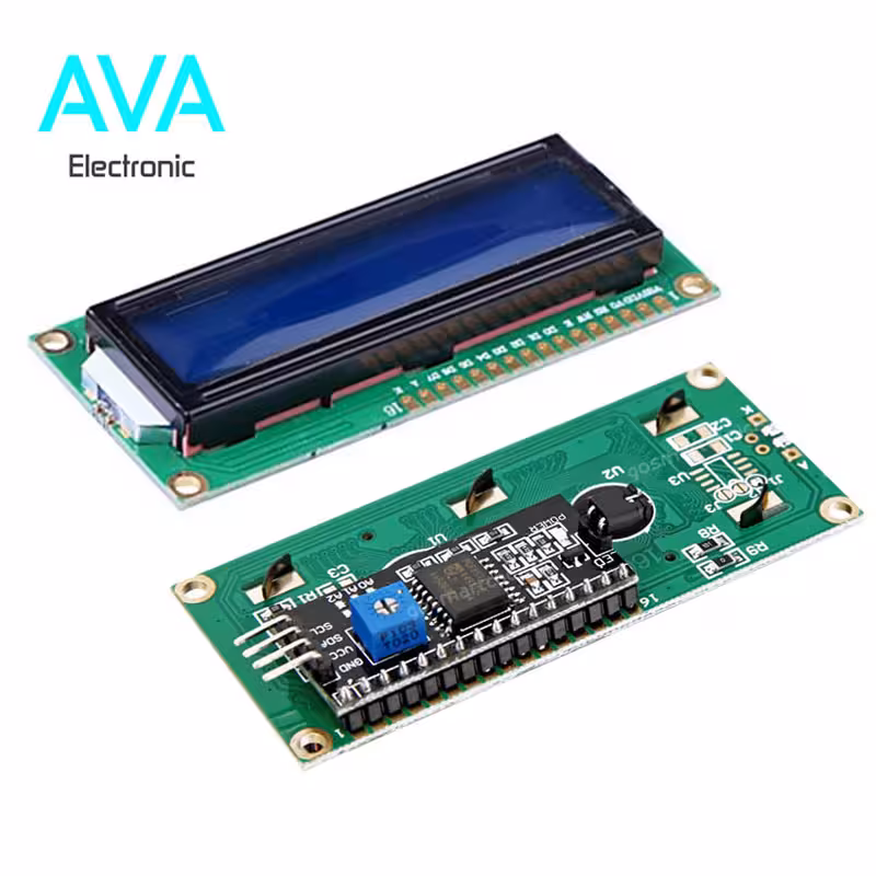نمایشگر LCD 2*16 با رابط I2C