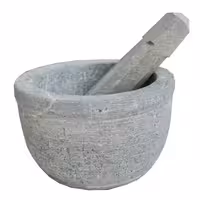 هاون سنگی مدل دسته دار گرد | کالا مکس