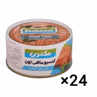 تن ماهی داخل روغن گیاهی مکنزی باکس 24 عددی (180 گرم) makenzi