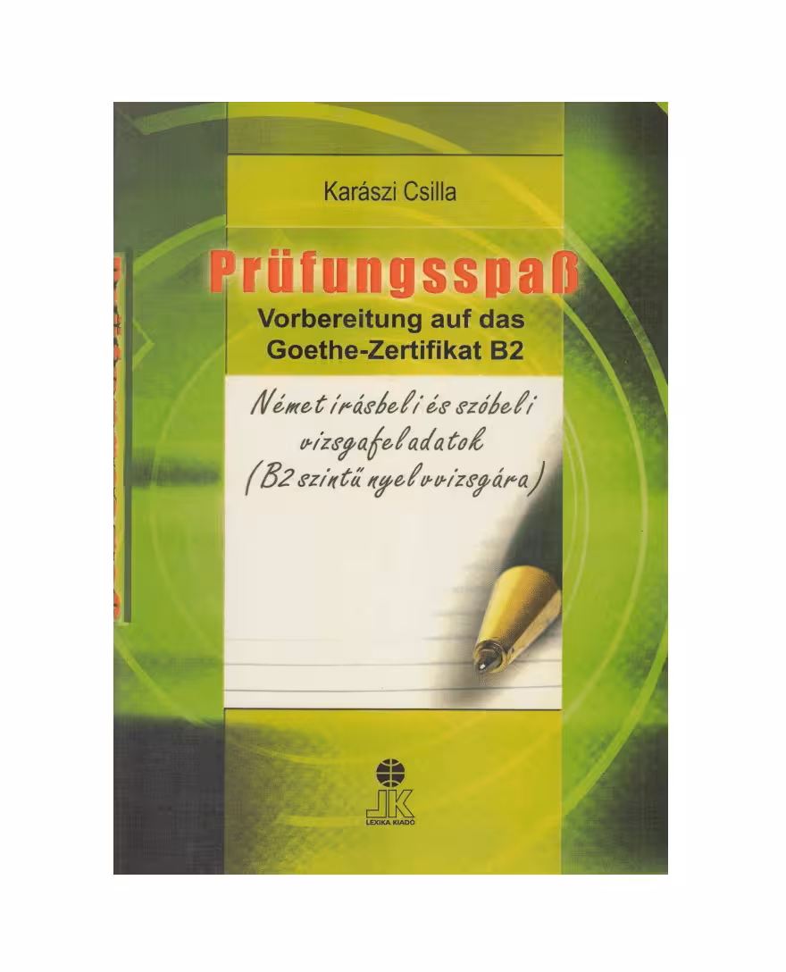 PrufungsspaB Vorbereitung auf das Goethe Zertifikat B2 پروفونگ