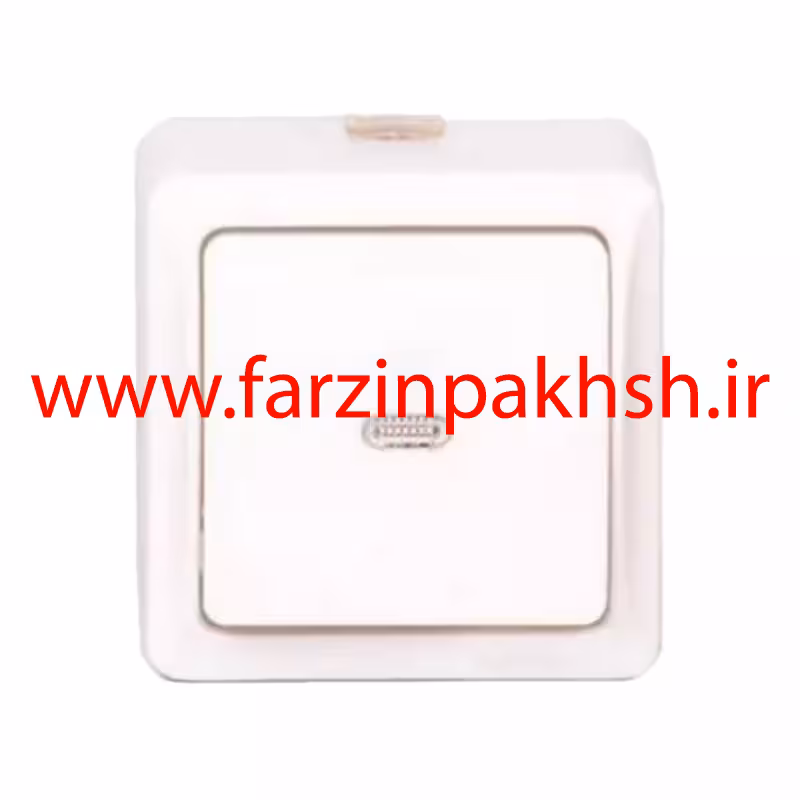 کلید شاسی راه پله روکار دلند مدل سیلور