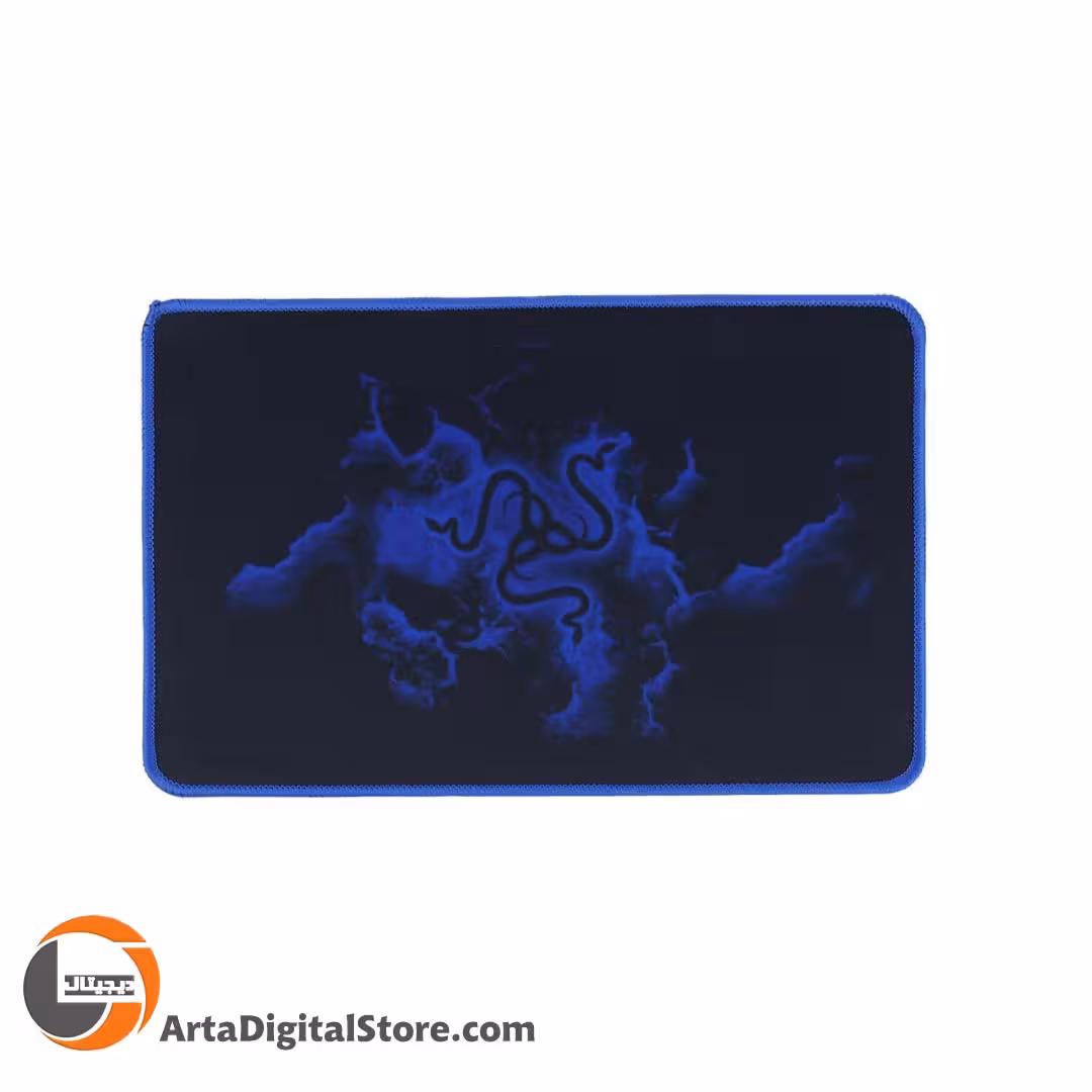 پد موس MousePad Q-3 19.5×30 Black & Blue