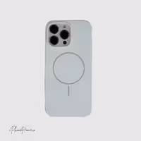 قاب سیلیکونی Case مگ سیف سفید مناسب iPhone 16 Pro (7104)