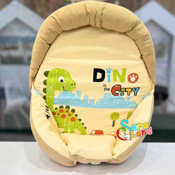 آغوش سوئیسی نوزاد طرح دایناسور