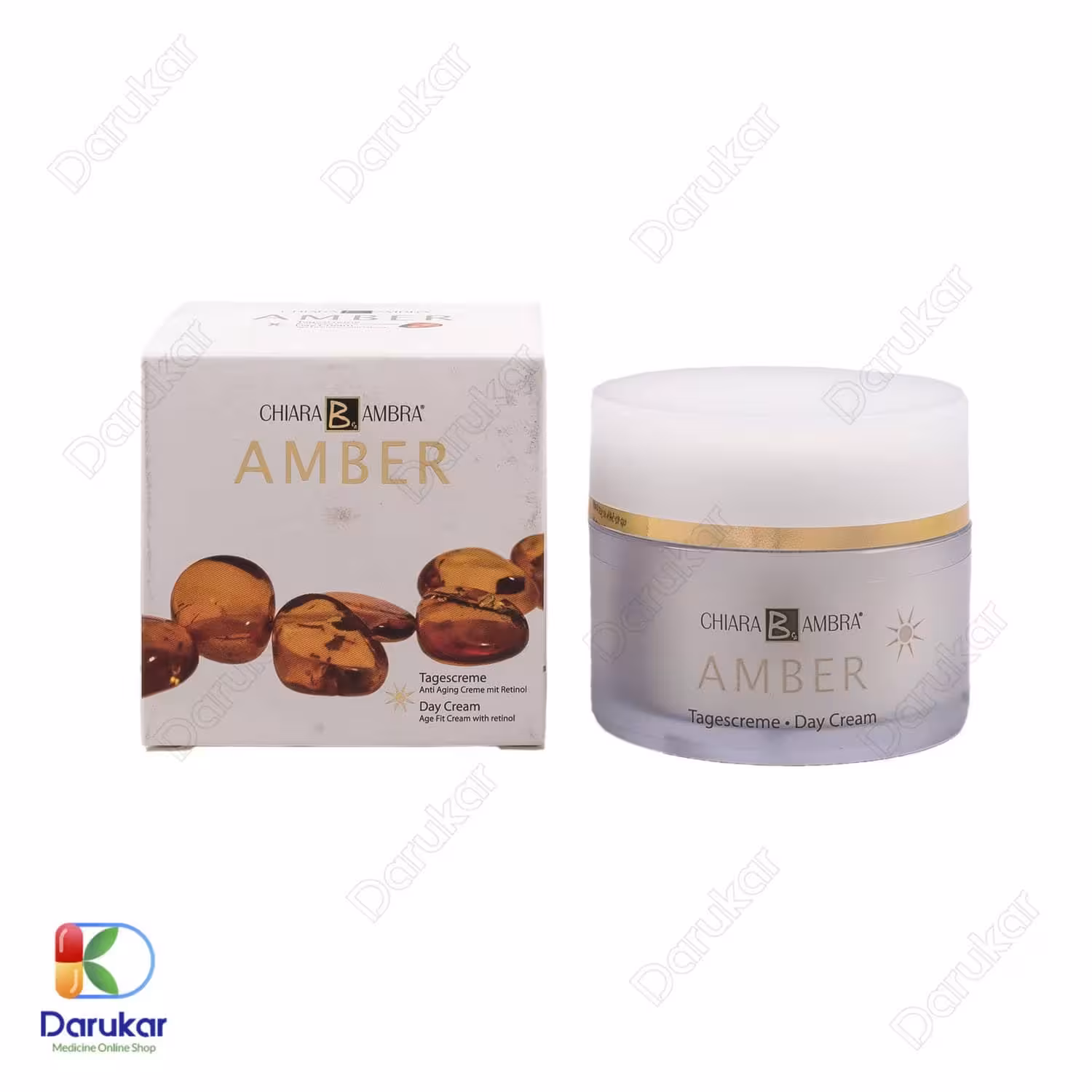 کرم روز کیارا آمبرا مدل آمبر 50 میلی لیتر