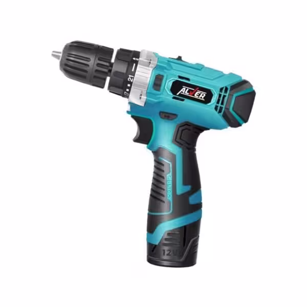 دریل پیچ گوشتی براشلس چکشی شارژی AV-2022 آلور (12 ولت)