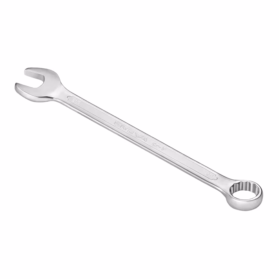 آچار یکسر تخت یکسر رینگ سایز 25 نووا 1036