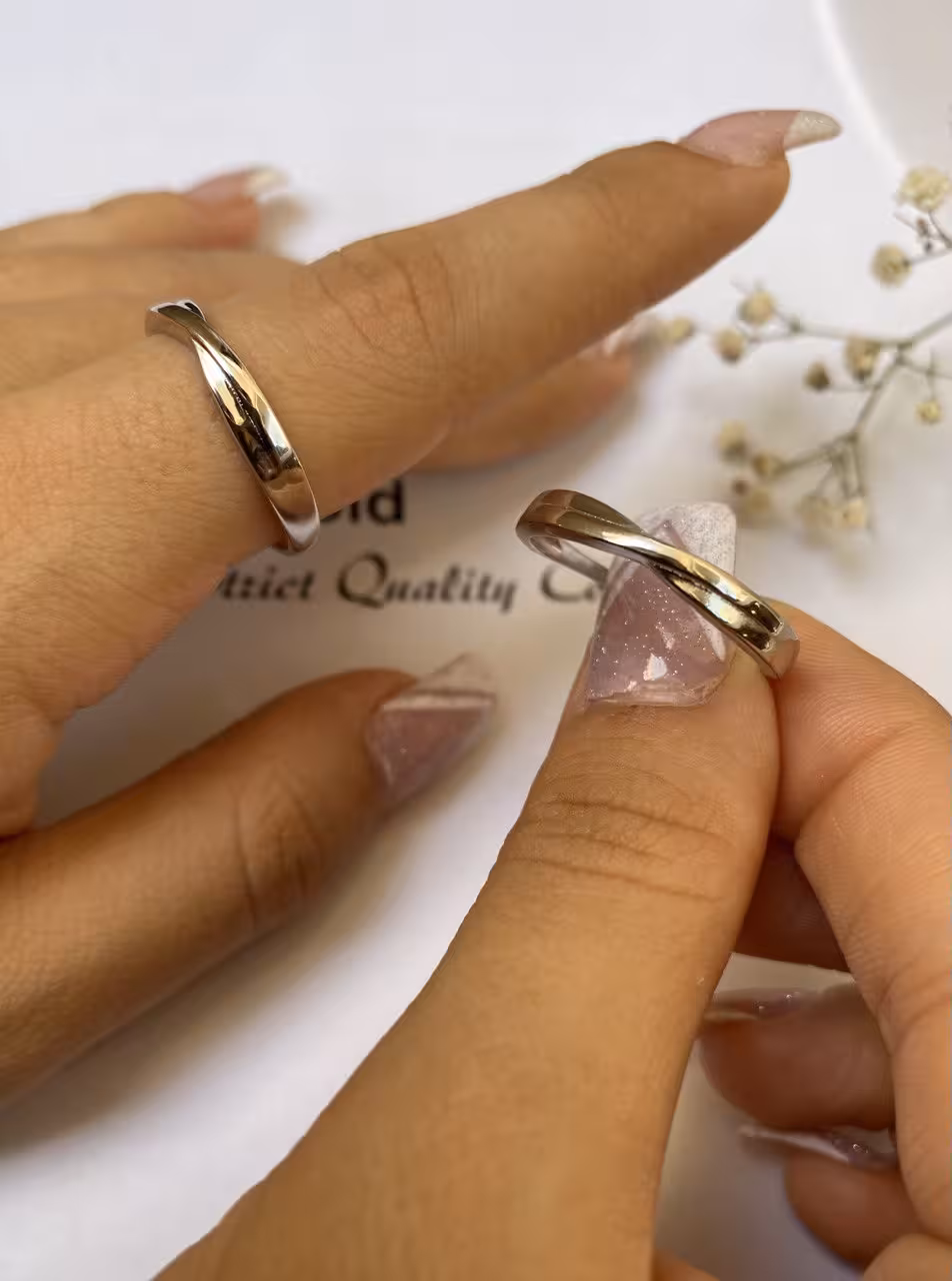 حلقه ست ازدواج ایتالیایی کد 00012