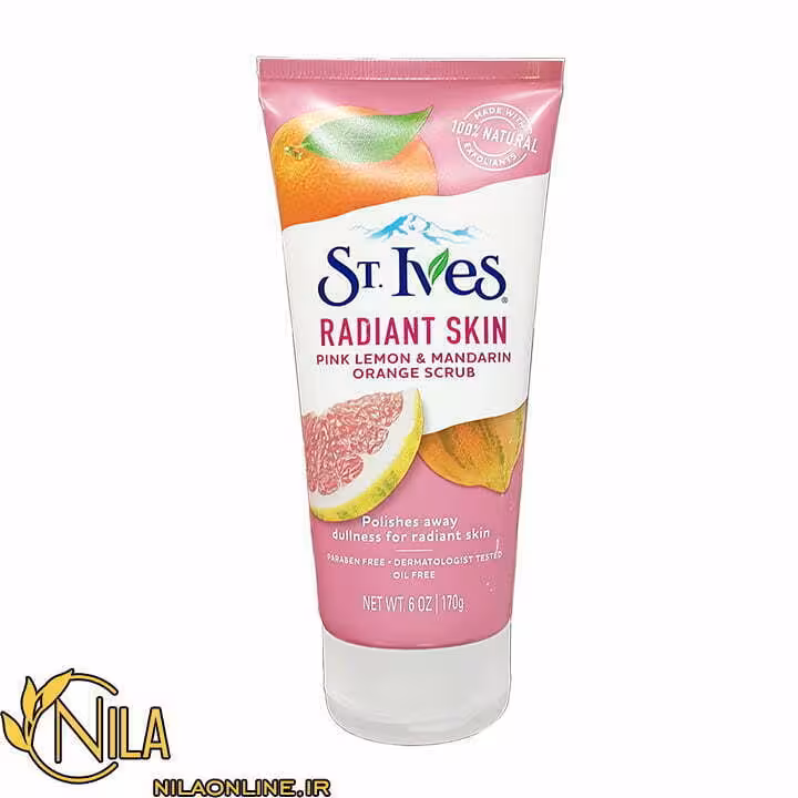 اسکراب صورت سینت ایوز St. Ives مدل Radiant skin حجم 170 میلی‌لیتر