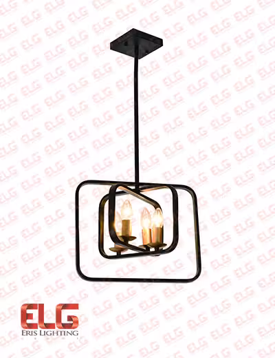 چراغ آویز سقفی 4 شعله مدل EL-160425-4