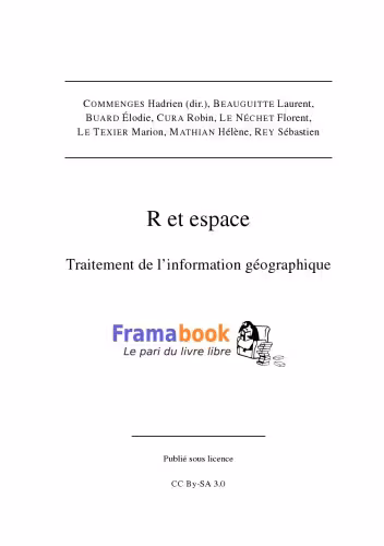 خرید و دانلود نسخه کامل کتاب R et Espace. Traitement de l’information géographique