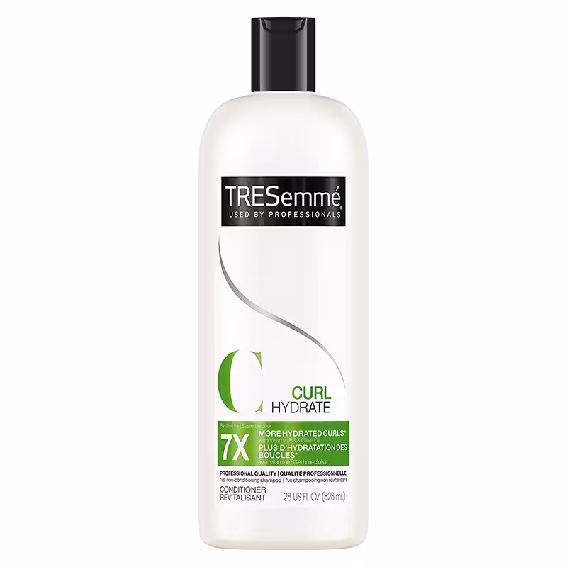 نرم کننده کاندیشنر مخصوص موهای فر لیبل سبز ترزمه Tresemme Flawless Curls Hydration conditioner • خوش آرا