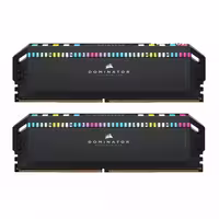 رم DDR5 دسکتاپ 64 گیگابایت 5600Mhz CL40 کورسیر مدل Dominator RGB دو کاناله
