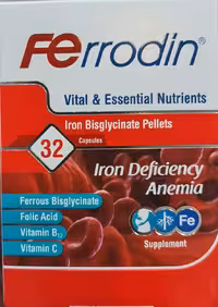 کپسول فرودین 32 عددی FERRODIN