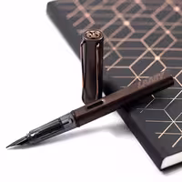 ست خودنویس و دفتر لوکس لامی ال ایکس مارون LAMY LX set FP with notebook Marron 90