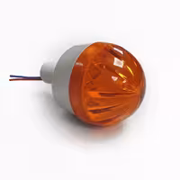 لاسوگاسی خورشیدی  نارنجی 5.5 سانت پایه دار