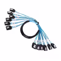 کابل تبدیل 6 به 6 SATA اسمارطور مدل SM265 طول 0.5 متر | کالا مکس