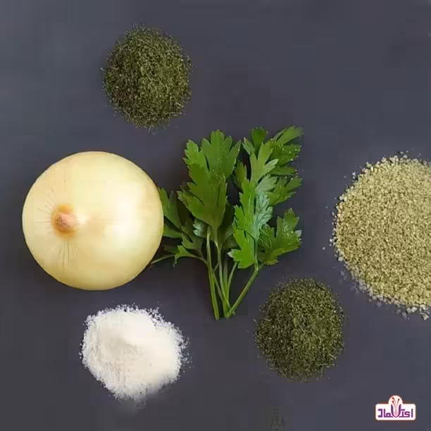 طعم دهنده پیاز جعفری 100 گرمی اعتماد (پیازجعفری )(پیاز جعفری ) | amazonchi