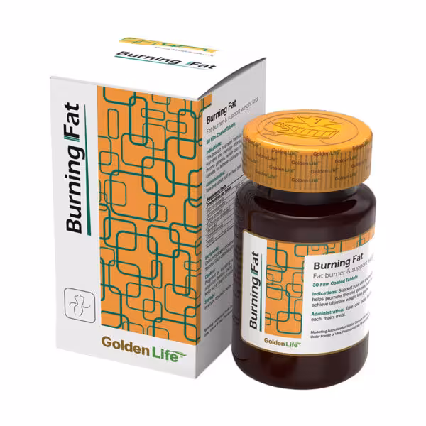 قرص برنینگ فت گلدن لایف Golden Life Burning Fat