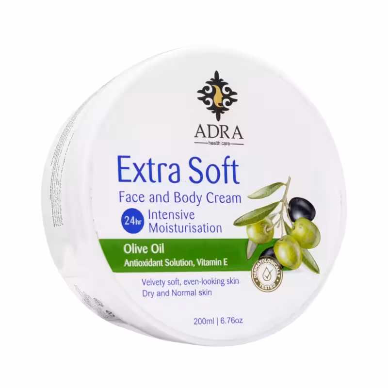 کرم مرطوب کننده کاسه ای زیتون 200 میلی لیتر آدرا